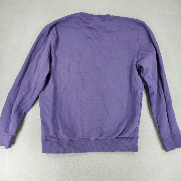 SET Hugo Boss Sz M Diragol Biz Purple Box Logo Sweatshirt Shorts French Terry - Picture 5 of 11